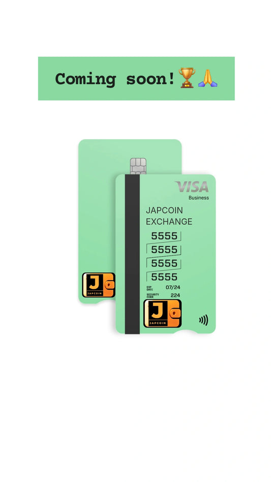 JAPCOIN CRYPTO DEBIT CARD